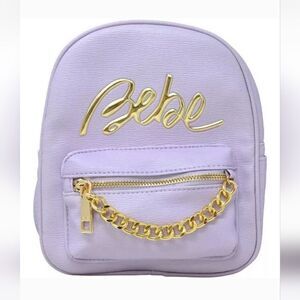 NWT BeBe Gianna Mini Backpack Lavender